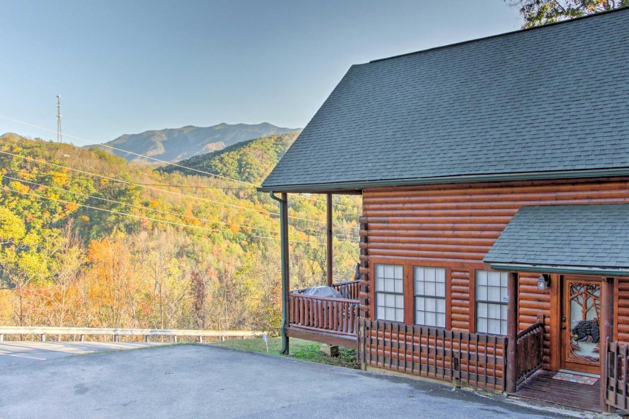 Expansive Gatlinburg Cabin Hot Tub, Deck And Grill! Extérieur photo